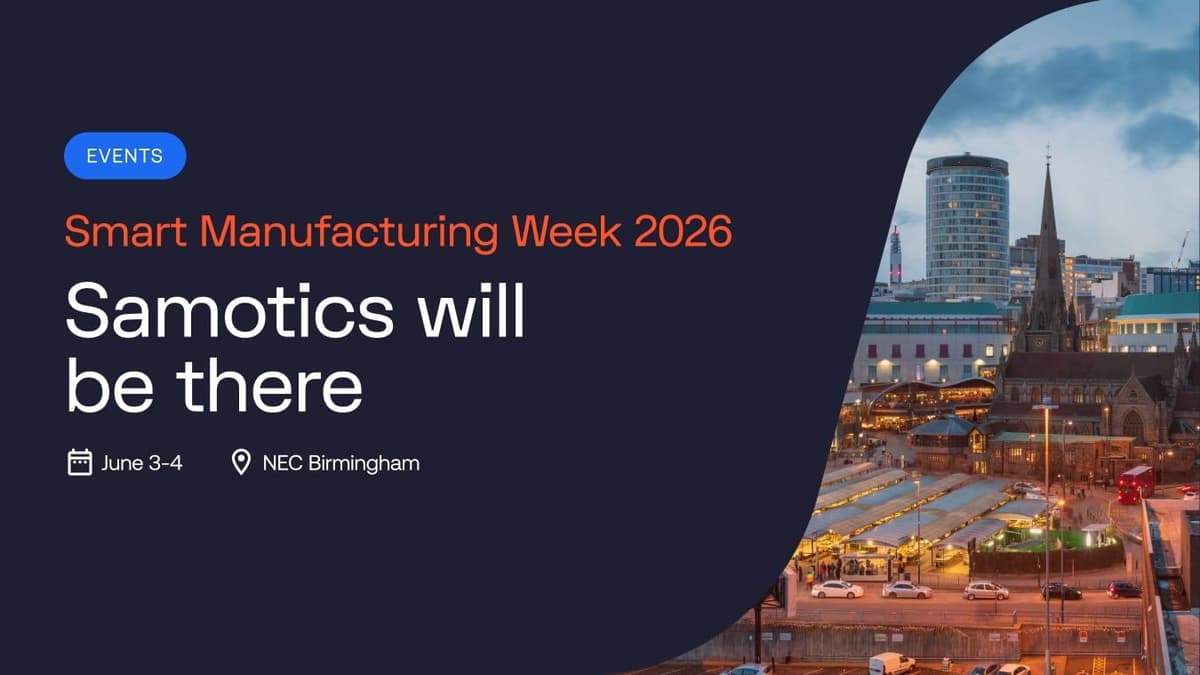 Meet Samotics at Maintec 2026 in Birmingham