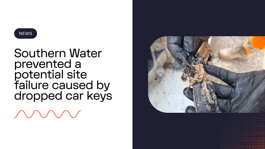 Car keys in a wastewater pump: how SAM4 caught it