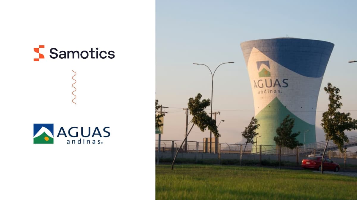 Samotics partners with Aguas Andinas