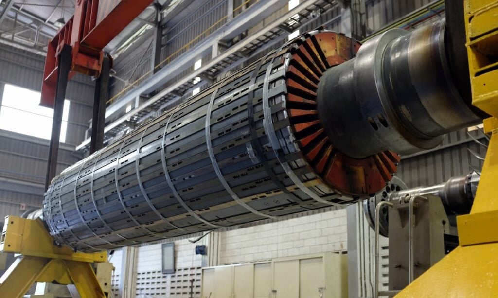 Industrial rotor machinery at a workshop 1200x718 1 Industrial rotor machinery at a workshop 1200x718 1